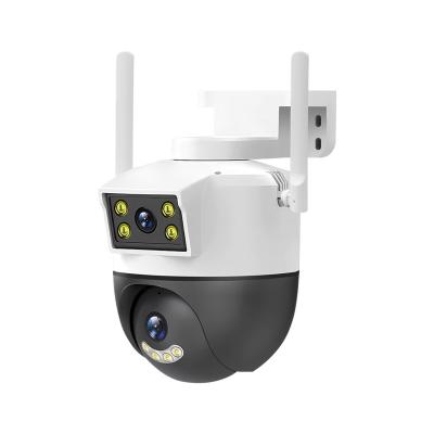 China Human Motion Tracking HD 2MP Full Color Night Vision Wireless Robot IP Wifi Outdoor CCTV PTZ Security Camera for sale