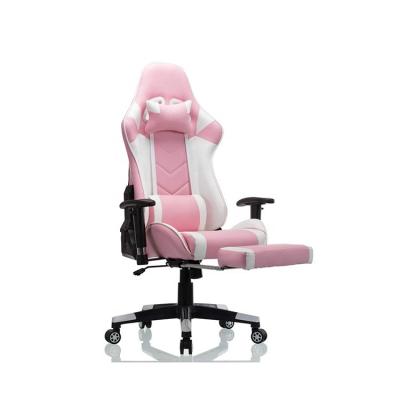 China Autofull PU Adjustable Genuine Leather Weightless (Height) Reclining Gaming Chair for sale