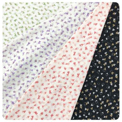 China Wholesale wrinkle resistant 100% polyester 75D2800 twist print chiffon fabric top for ladies dress scarf shirt for sale