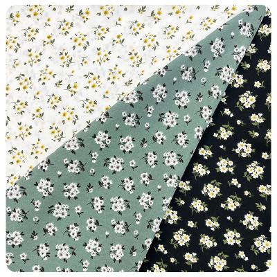 China Wrinkle Resistant Cheap Price Woven 100%Polyester Flower Print Chiffon Breathable Chiffon Fabric For Dress for sale