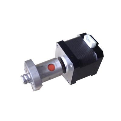 China High Precision Hybrid Control 1.8 Degree 2 Phase NEMA 17 Ball Screw Stepper Motor , Ball Screw Linear Stepper Motor for sale