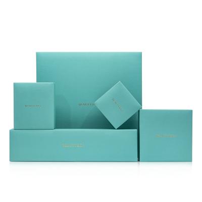 China Custom jewelry box Wholesale Custom High-end Luxury Boite Bijoux Flip Jewelry Boxes Packaging for sale