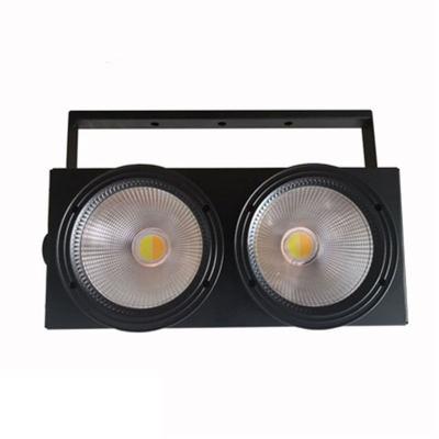 China Theme Park COB LED Background Light 2 Eye Assist Blinder Light 2x100w Warm White Factory High Quality for sale