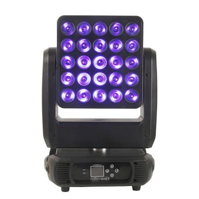 China Good Quality Theme Park Blinder 5*5pcs Stage Light LED Flip Head Matrix Beam For Background for sale