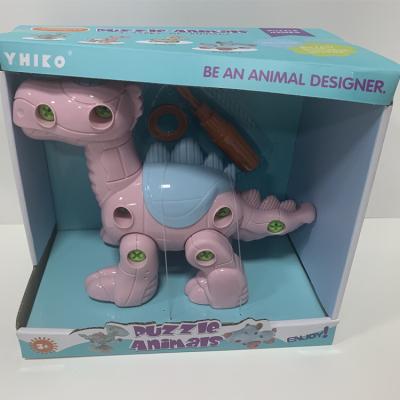 China Custom Distant Display Toy Assemble Toys DIY Pony Disassembly Animals for sale