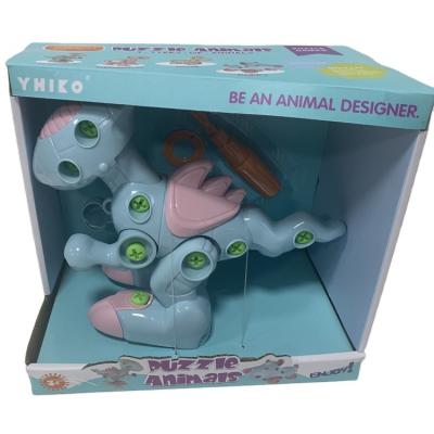 China Display Factory Supplier Toy Assemble Toys DIY Disassembly Apart Go Dilong Animals for sale