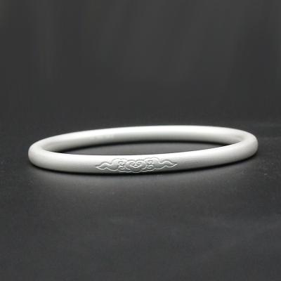 China High quality 999 fine silver bracelet and bangle jewelry for women and lady and baby girls for sale