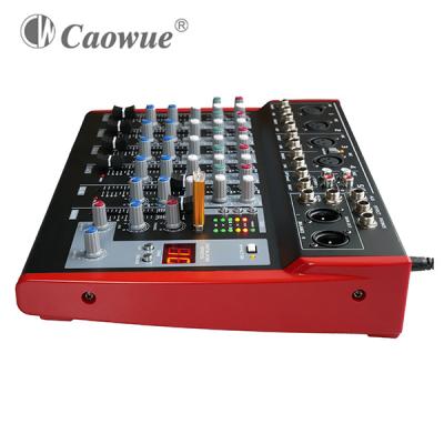 China household karaoke audio sound mixer with new model SX6ECHO for sale