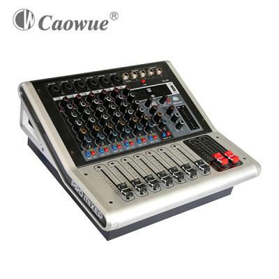 China high quality amplifier 2x150w output 12 channel mixer soundcraft mixer with new type for sale