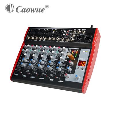 China New product studiomaster mixer hybrid channel audio mixer SX6ECHO for sale