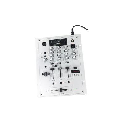 China USB and BT selling well all over the world high quality DJ mixer with 3 channels and USB input for DJ equipment for sale