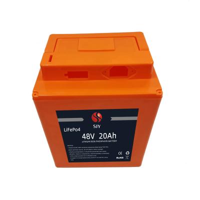 China High quality toys SJY 48V 20Ah bms lifepo4 battery 48v 30Ah lithium lifepo4 battery pack for sale