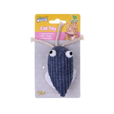 China Pet Shop Best Selling Plush Marine Pet Toys Cat With Sustainable Durable Catnip for sale