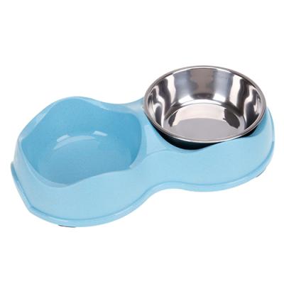 China Direct Selling Straw Plastic Pet Bowls Natural Factory Twin Viable And Conductive for sale