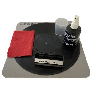 China Vinyl record solution lp vinyl record kit vinyl record label cleaning protector with for sale