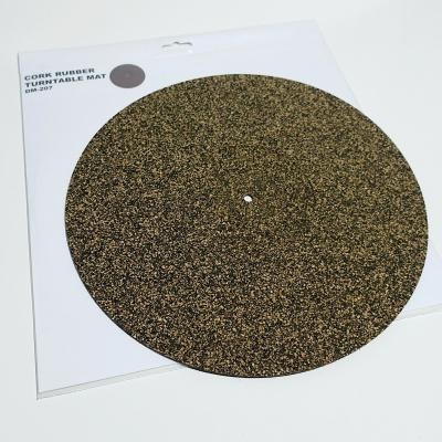 China Rubber Cork Turntable Mat Suitable For Most Turntables 3.0mm Thick Vinyl Record Accessories DM-207 for sale