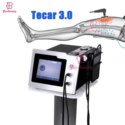 China 2*T2A (5*20MM) Tecar 3.0 Pain Relief Shortwave Diathermy Diathermy Physiotherapy Indiba Machine for sale