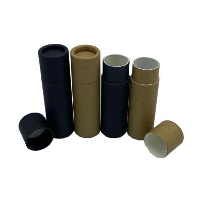 China Recyclable Biodegradable Empty Cardboard Air Freshener Containers Kraft Paper Cardboard Pump Tube for sale