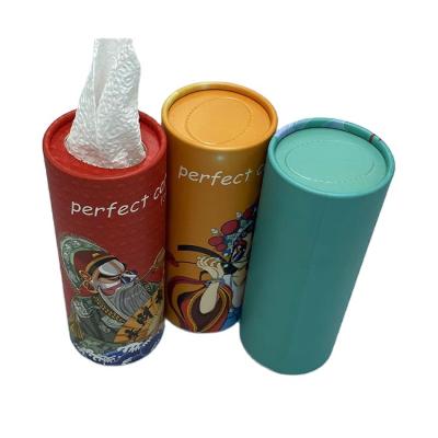 China Recyclable Waterproof Cardboard Customized Tissue Container Lip Balm Stick Tubes for sale