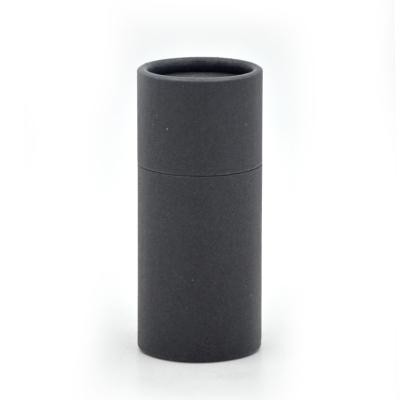 China 100% Recyclable Black Tube Or Paper Printing Recyclable Cardboard Tubes For Candle Jar Packaging for sale