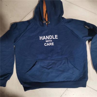 China Branded Second Hand Casual Sweatshirt Used Clothes Used Hoody for sale