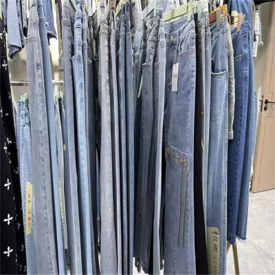 China Casual Top Quality Women Jeans Wholesale Used Clothes Used Ladies Denim for sale