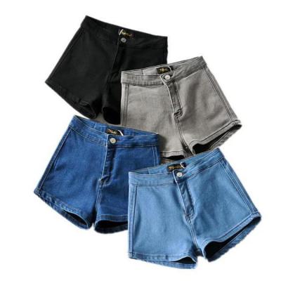 China Fashion Summer Lady Used Casual Denim Shorts Second Hand Clothes for sale