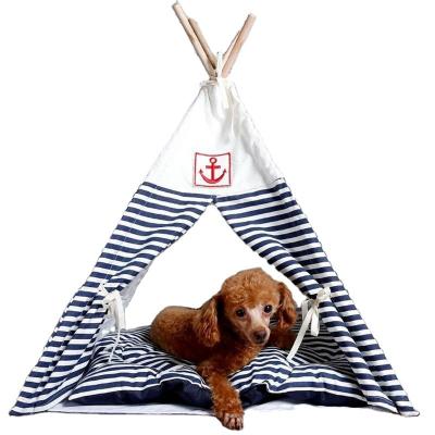 China Wholesale Viable Princess Portable Teepee Pet Tent for Dog and Cat for sale