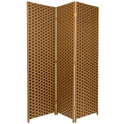 China Eco-Friendly Shoji Folding Panel Plastic Bamboo Screen Hanging Room Divider for sale