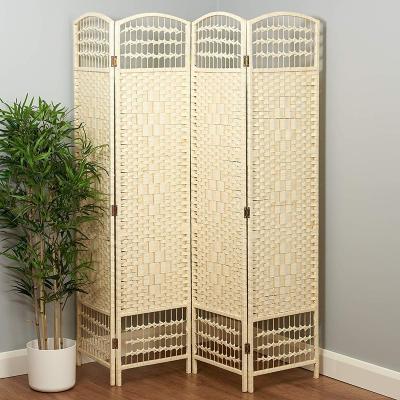 China Eco - Friendly Hand Carved Wood Interior Room Divider Room Partition For Bedroom for sale