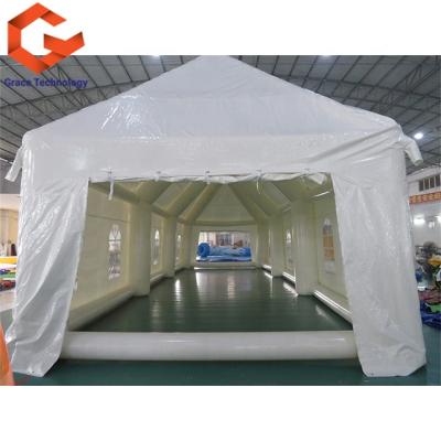 China Giant Outdoor PVC Tarpaulin Inflatable Tents, Inflatable Marquee, Airtight Inflatable Wedding Party Tent For Sale for sale