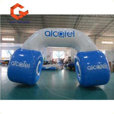 China Helmet Model Shape Custom Inflatable Flame Retardant And Waterproof Giant Cartoon Characters For Decorations for sale