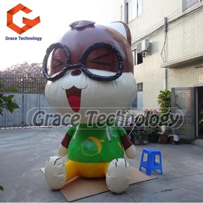 China Party Decoration Inflatable Art Characters Giant Inflatable Squirrel Model For Sale for sale