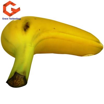 China Inflatable fruit pvc banana flame retardant and waterproof advertising inflatable model for sale