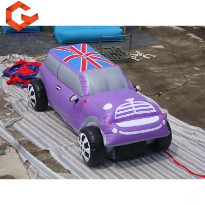 China Cool Custom Car Model Giant Inflatable Vehicle Inflatable Car For Advertising for sale