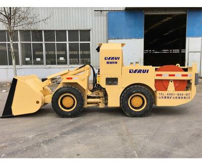 China DRWJD-0.6   Electric  battery  small   compact   0.6 Cube   Underground  mining loader for sale