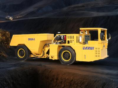 China DERUI DRUK-6 Small Underground Gold  Mine Loader Copper Mine Loader Truck Mining Truck for sale