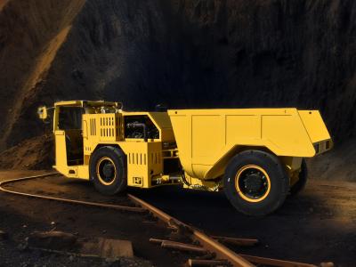 China DERUI DRUK-6 Dump Truck Underground Ergonomically Designed For Maximum Visibility for sale