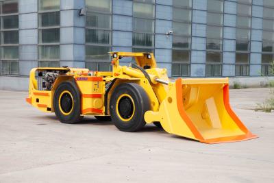 Chine DERUI DRWJ-2 Diesel LHD Tunneling Hard Rock Mining Loader Equipement pour le chargement des mines de roche à vendre