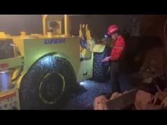 7.2t Underground LHD Machine DERUI DRWJ-1 Underground Wheel Loader