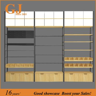 China Miniso 15 Years Factory Experience Single Sided Retail Store Wholesale Rack, Supermarket Shelf, Store Display Rack for sale