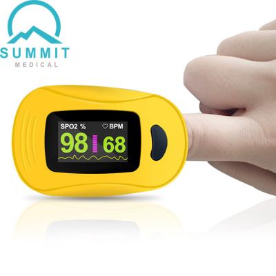 China Summit Wireless Digital Finger Pulse Oximeter Dual Color OLED for sale