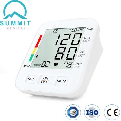 China Blood Pressure Monitor Digital Arm Type With Large LCD Display And 180 Sets Memory zu verkaufen