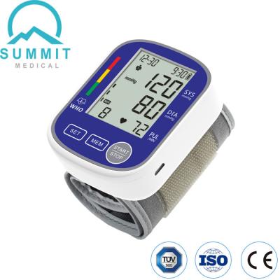 China 2.3 Inches LCD Display Wrist Blood Pressure Monitors With Ratings Home Use zu verkaufen