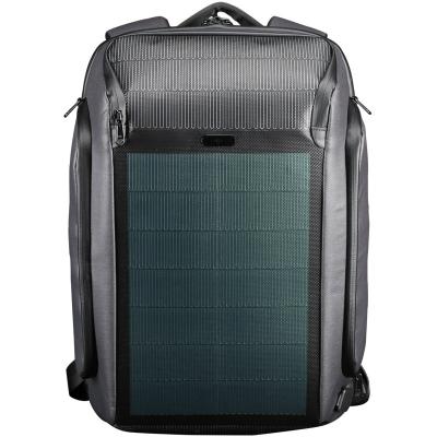 China Waterproof 15.6 Inch Computer Bag Waterproof School Kids Backpack Business Laptop Backpack With Solar Panel for sale