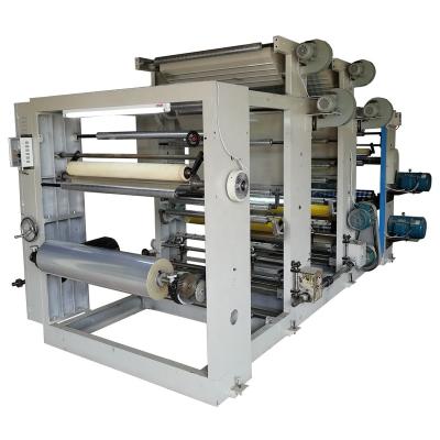 China BOPP 1000mm Four Color BOPP Film Strip Rotogravure Printing Machine for sale