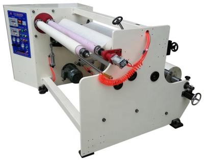 China Carton Box Sealing 1300mm Tape Double Axis Rewind Maker Adhesive Machine for sale