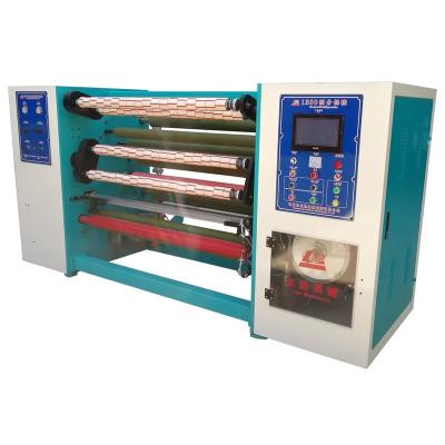 China Automatic BOPP Jumbo Roll Cutting High Speed ​​BOPP Adhesive Tape Slitting Machine for sale