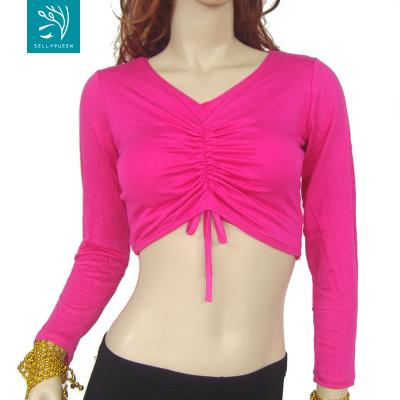 China Hip Scarf Porcelain Belly Dance Cotton Top for sale