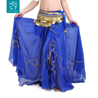 China Hip Scarf Chiffon Belly Dance Cotton Skirt, BellyQueen for sale